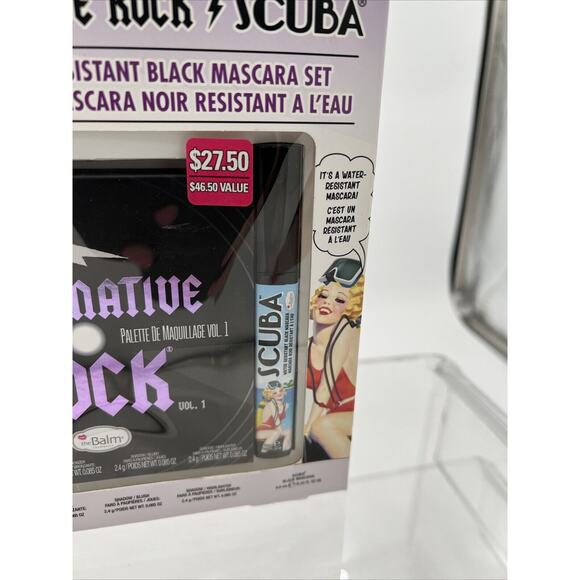 The Balm Cosmetics Alternative Rock Vol.1 Face Palette + Scuba Blk Mascara - Picture 5 of 13